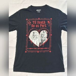 Chucky & Bride Of Chucky "Til Death Do Us Part" Sz M P2P 21-28 Women's XL EUC